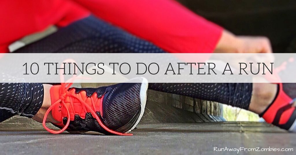 10 Things to Do after a run