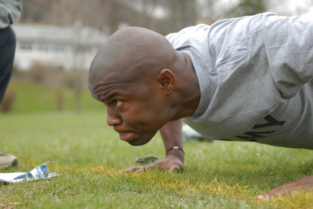 Thing to do after a run push up