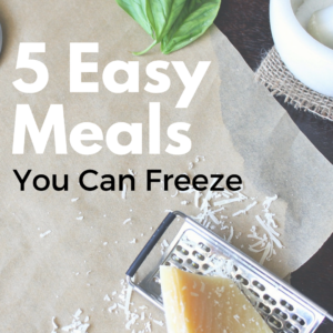 5 Meals You Can Freeze: Freeze meals for easy nutrition later to fuel your runs