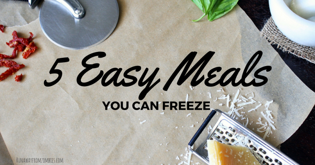 5 Meals You Can Freeze: Freeze meals for easy nutrition later to fuel your runs