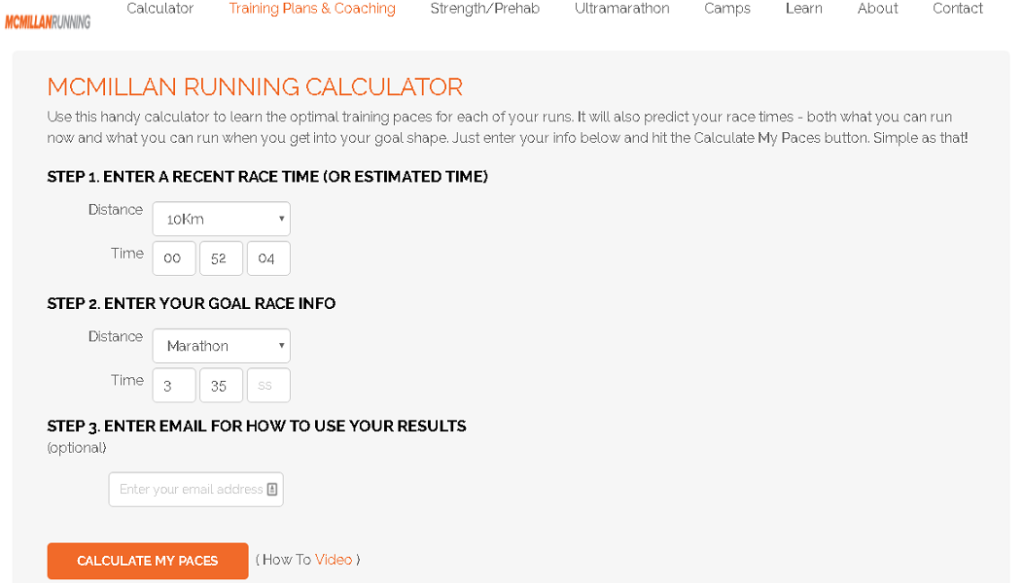Age Grade Calculator Age-Grading Race Times