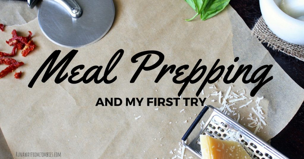Meal Prepping and My First Try: Using meal prep to get more nutritious meals and save time while marathon training