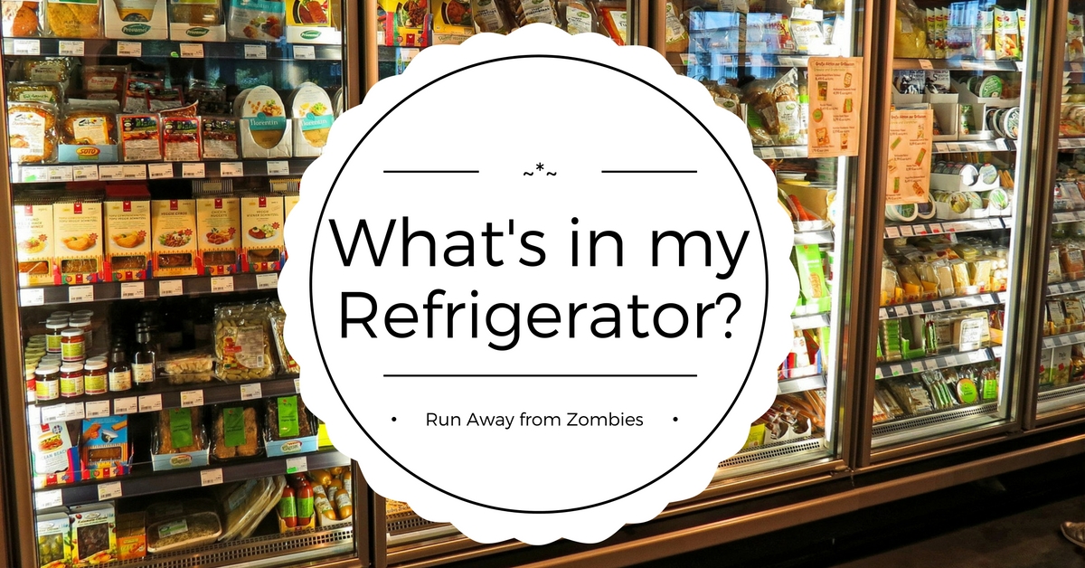 What's in My Refrigerator?: Food staples kept by Run Away from Zombies blogger to fuel runs and stay healthy