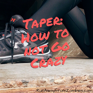 How to not go crazy during a taper: Cutting back your mileage that was the bedrock for your days can be unsettling, but its the best way to spend the last few weeks leading up to a marathon or half marathon. Learn how to not go crazy here.
