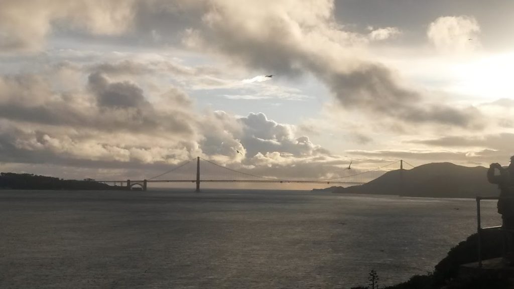 Running Across the Golden Gate Bridge