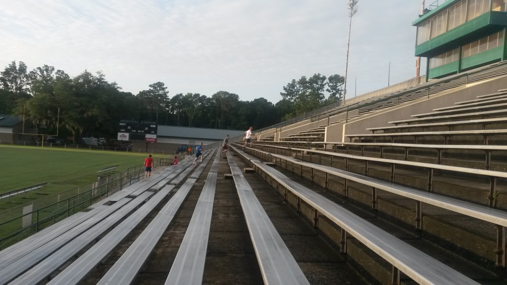 Stadium Steps Running Savannah