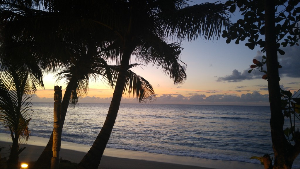 Sunset in Grenada