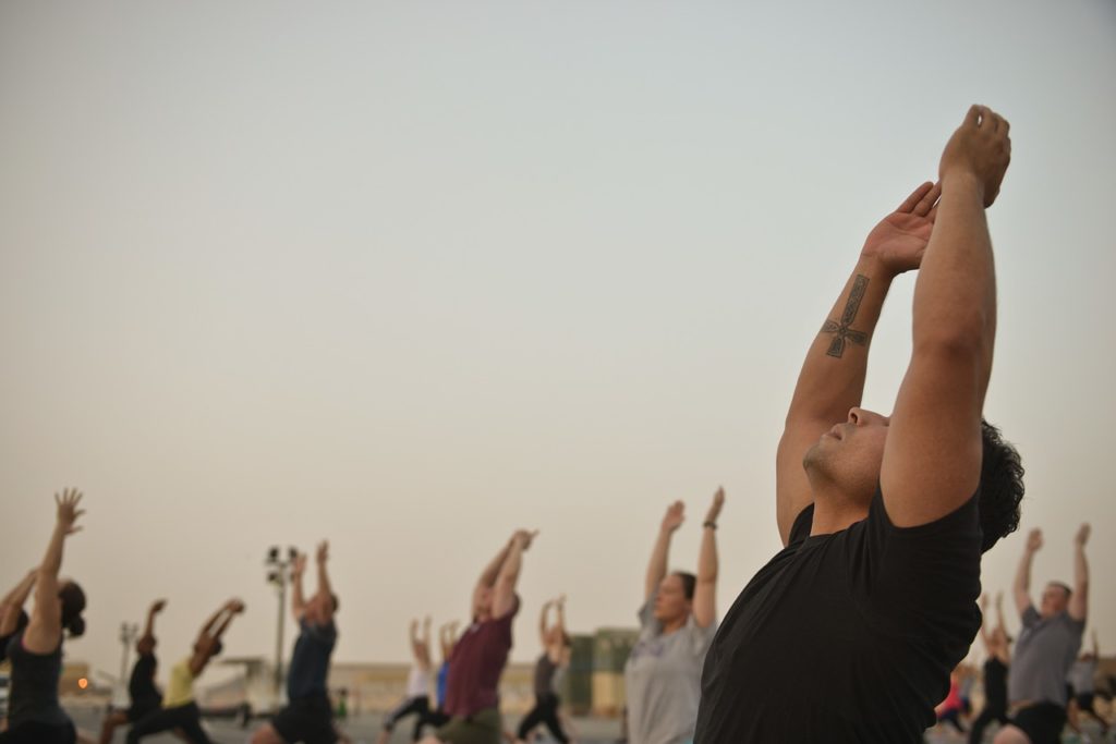 Ways Yoga Benefits Runners Standing pose