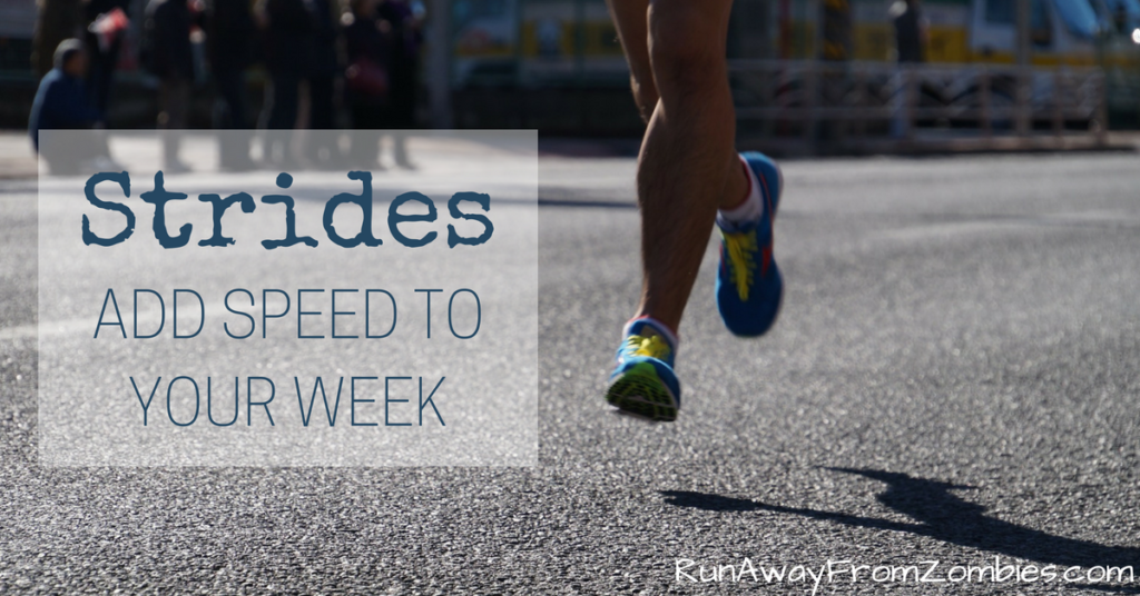 Add speed to your week with strides