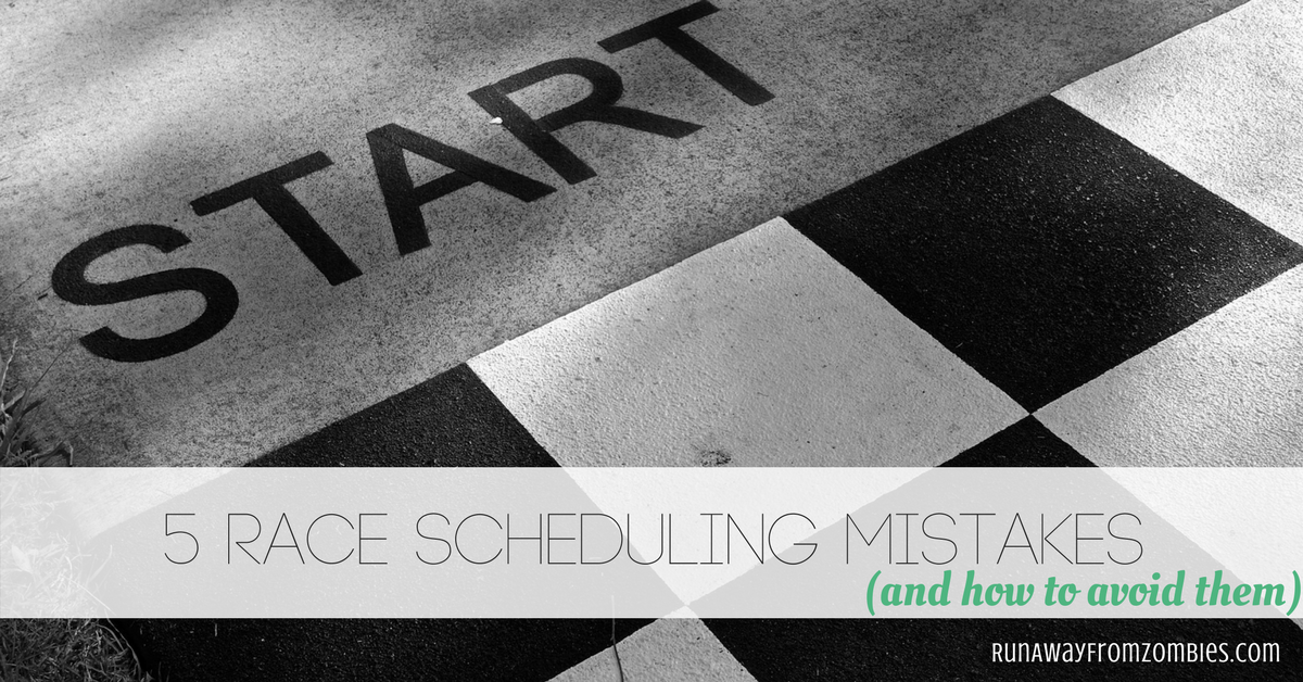 5 Race Scheduling Mistakes and How to Avoid Them. How do you know when adding extra races is enhancing your training plan and when it's sabotaging it?