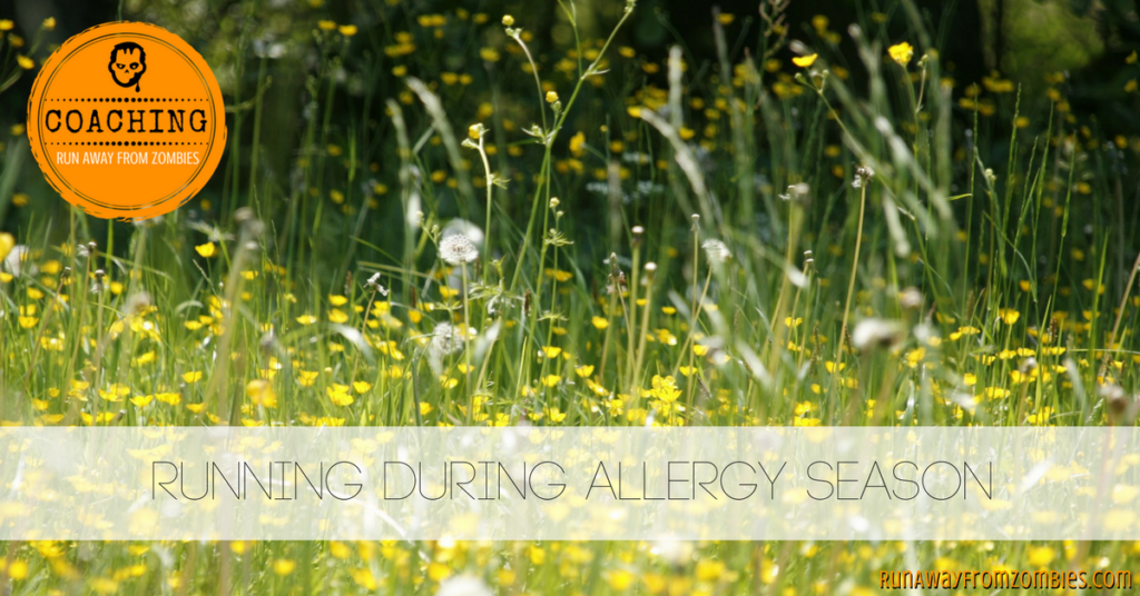 Running with Allergies: Is running with allergies OK? We ask allergist Dr. Goodman on how to prevent and deal with allergies during spring runs outside when pollen counts are high.